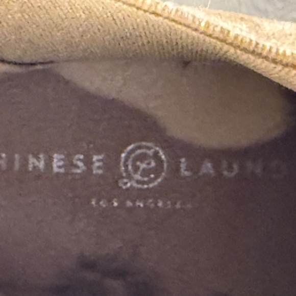 Chinese Laundry Piper Suede Boots Tan Size 7 Pull-On Booties Summer Fall Boho - Picture 9 of 9